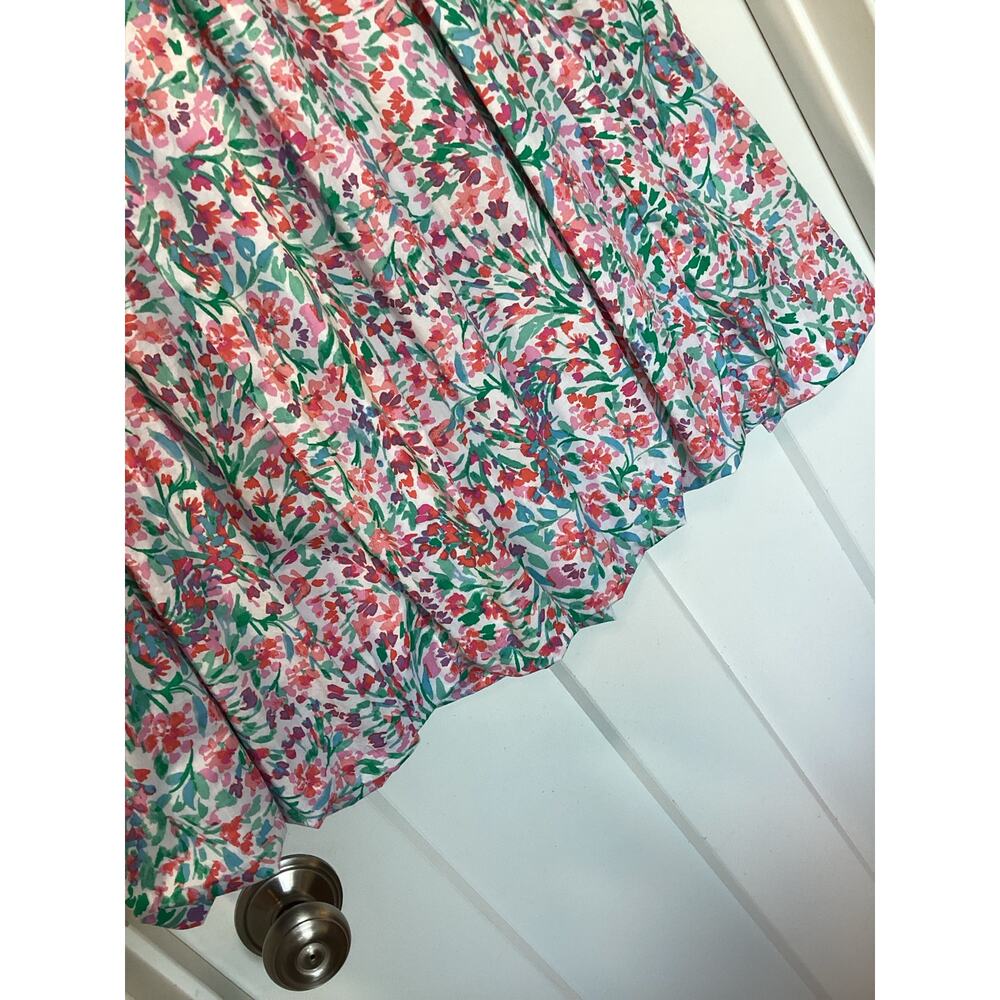 J.Crew White Spearmint Floral Bubble Skirt Large NWT floral - Picture 4 of 9